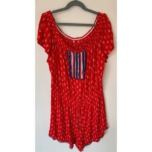 Red Romper